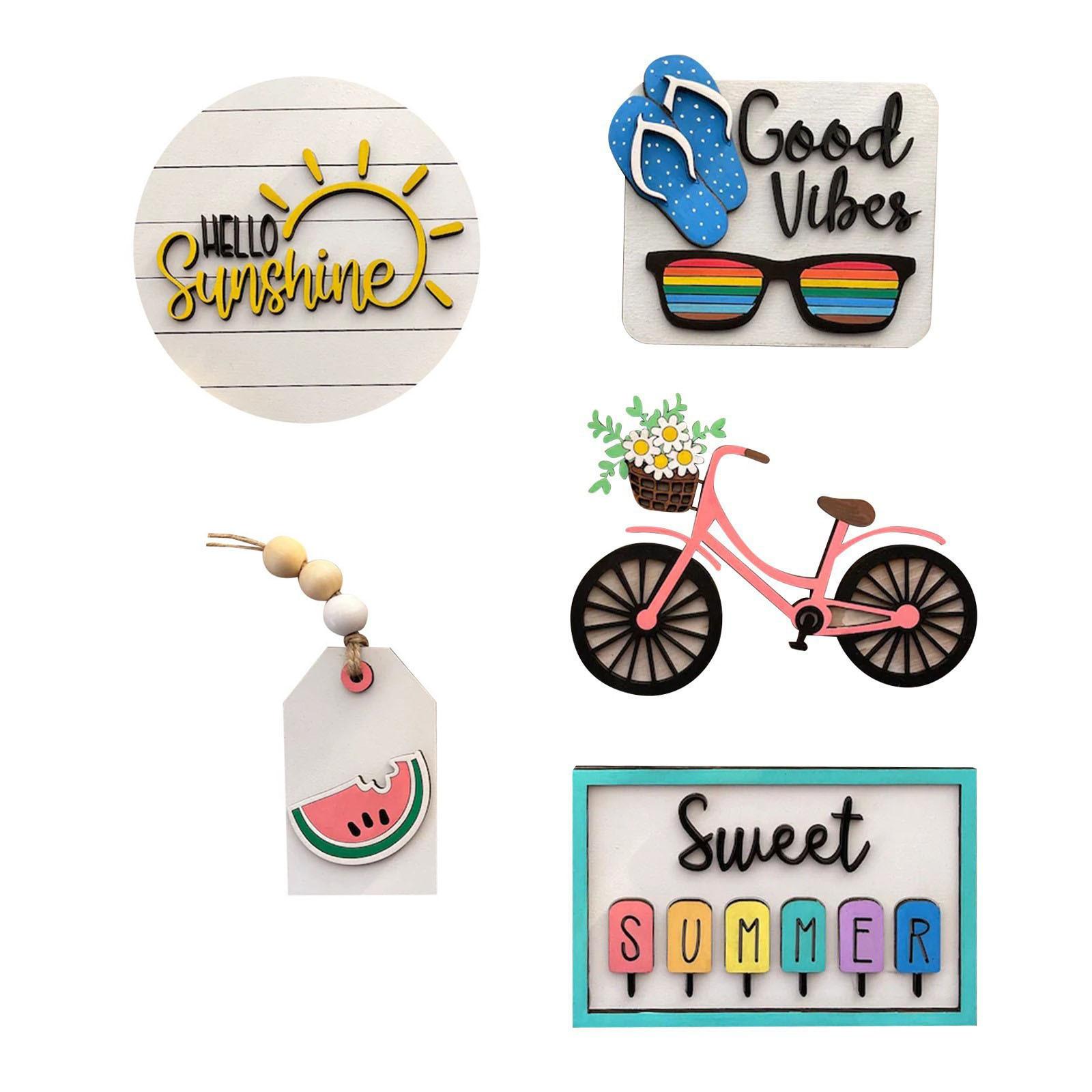 

Многоуровневый декор подноса, декор дома для многоуровневого подноса, изысканный рельефный дизайн, вывеска, деревенские настольные украшения для украшения кухонного стола, подарок