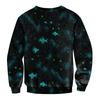 Men's Casual Fashion Printed Round Neck Pullover Sweatshirt