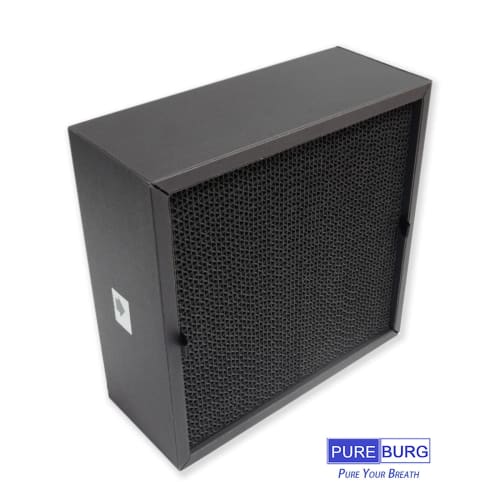 PUREBURG A01A-WH, A01A-P100 Replacement Filter Compatible with BALMUDA The Pure White Air Purifier, Dust Collection/Deodorizing Filter