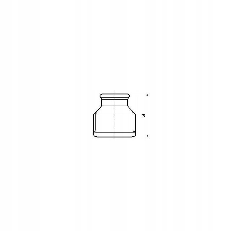 Ocynk Mufa Redukcyjna 1 1/2X1 1/4 Cala