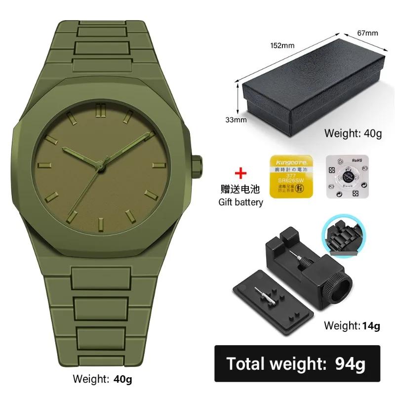 2026 New Modern Simple Creative Sports Watch Casual Design Business Waterproof Quartz Watches Gift for Men Reloj Hombre