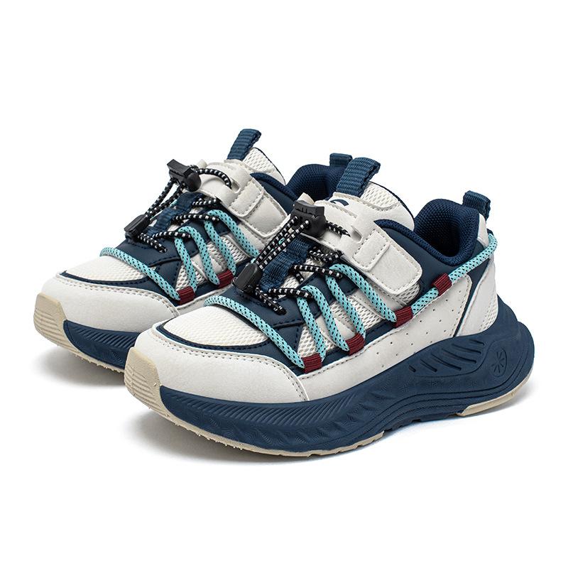 Kids Running Shoes Breathable Mesh Sneakers Boys Girls Hook And Loop Casual Sports Shoes Lightweight Walking Shoes For Children Spring Autumn