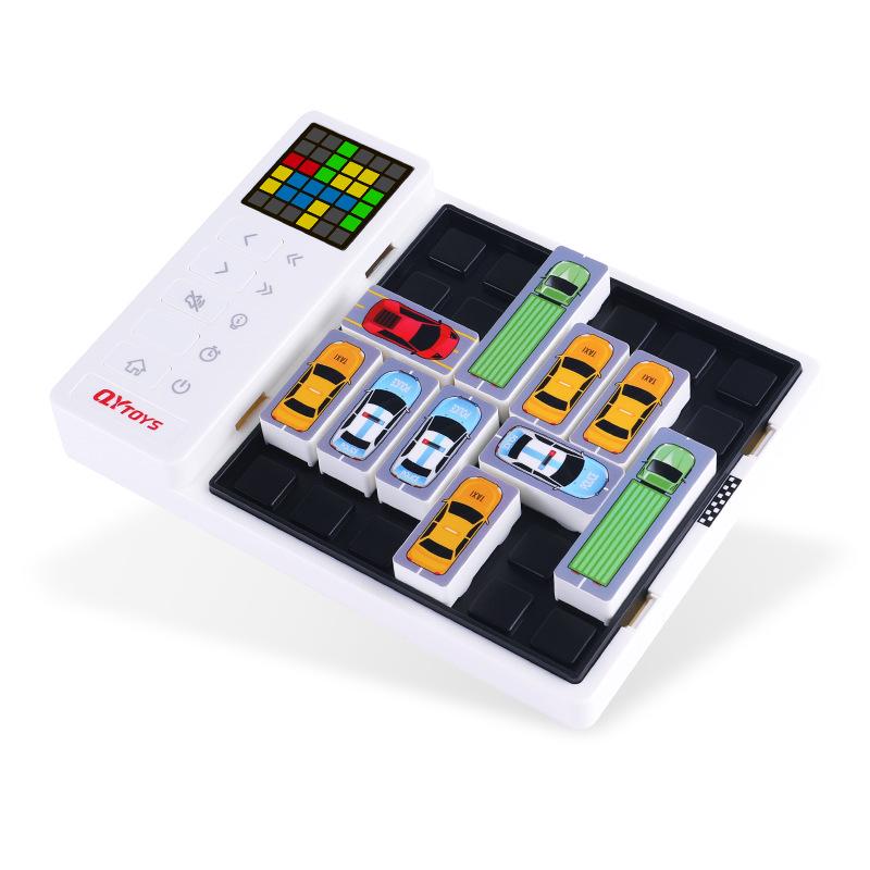 Qiyi Logic Cube: Electronic Puzzle Building Blocks & Racing Car Assembly for Kids Standard