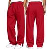 Herren Freizeithose Farbe Jogginghose Gerades Bein mit Elastischem Bund