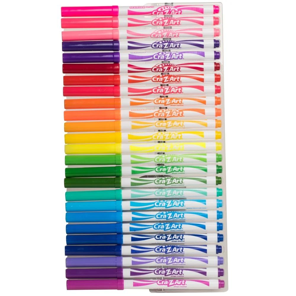 Cra-Z-Art Super Tip Washable Markers 50 Count 12 Scented Colors School Supplies