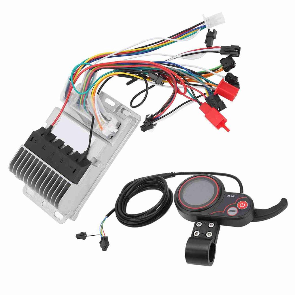 48V 60V 500W Brushless Motor Controller LH100 LCD Display Set 3 Mode Sine Wave Controller Kit for