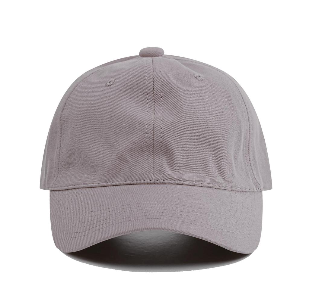 Korean & Japanese Style Soft Cotton Baseball Cap - Custom Logo Option