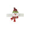 Santa Claus Christmas Curtain Buckle Snowman Christmas Tree Ornament Christmas Decoration Party Supplies Durable Curtain Strap