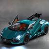 1/24 Lamborghini Revuelto Alloy Sports Car Model Diecast Metal Toy Racing Super Car Vehicles Model Sound and Light Simulation Childrens Gift