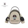 Kiki Bear 2026 Women's Embroidered Bear Crossbody Handbag