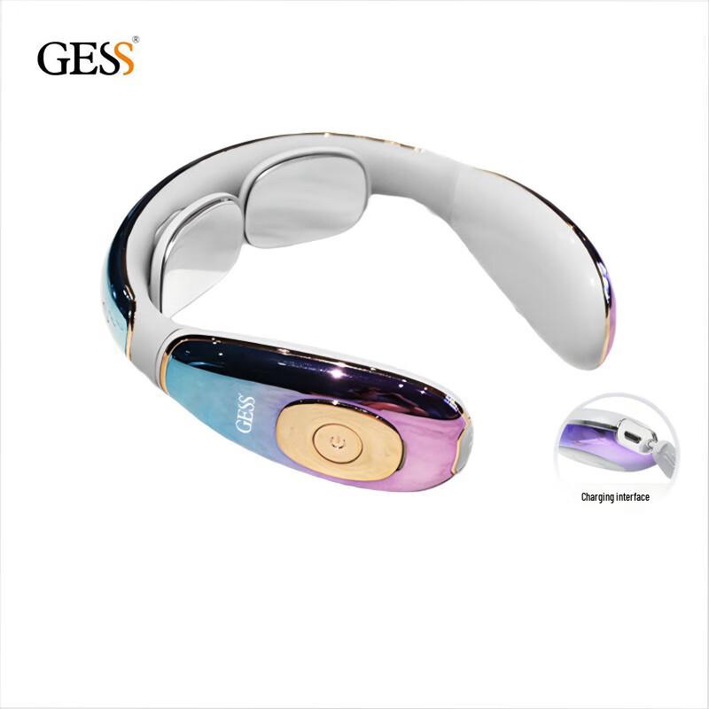 Массажер для шеи GESS с импульсной вибрацией