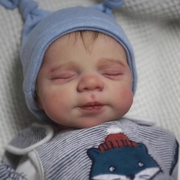 49cm Lifelike Cloth Body Reborn Baby Doll
