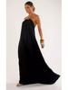 Elegant 2026 European and American Women's Open-Back Halter Beach Dress