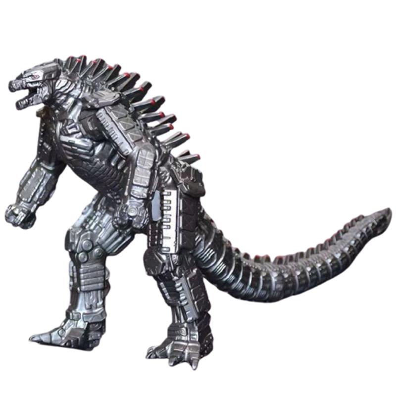 Action Figure King of The Monster Mechagodzilla Soft Rubber Toy 7 Inches Movable Joints Dinosaur Boy Toys For Kids Gift