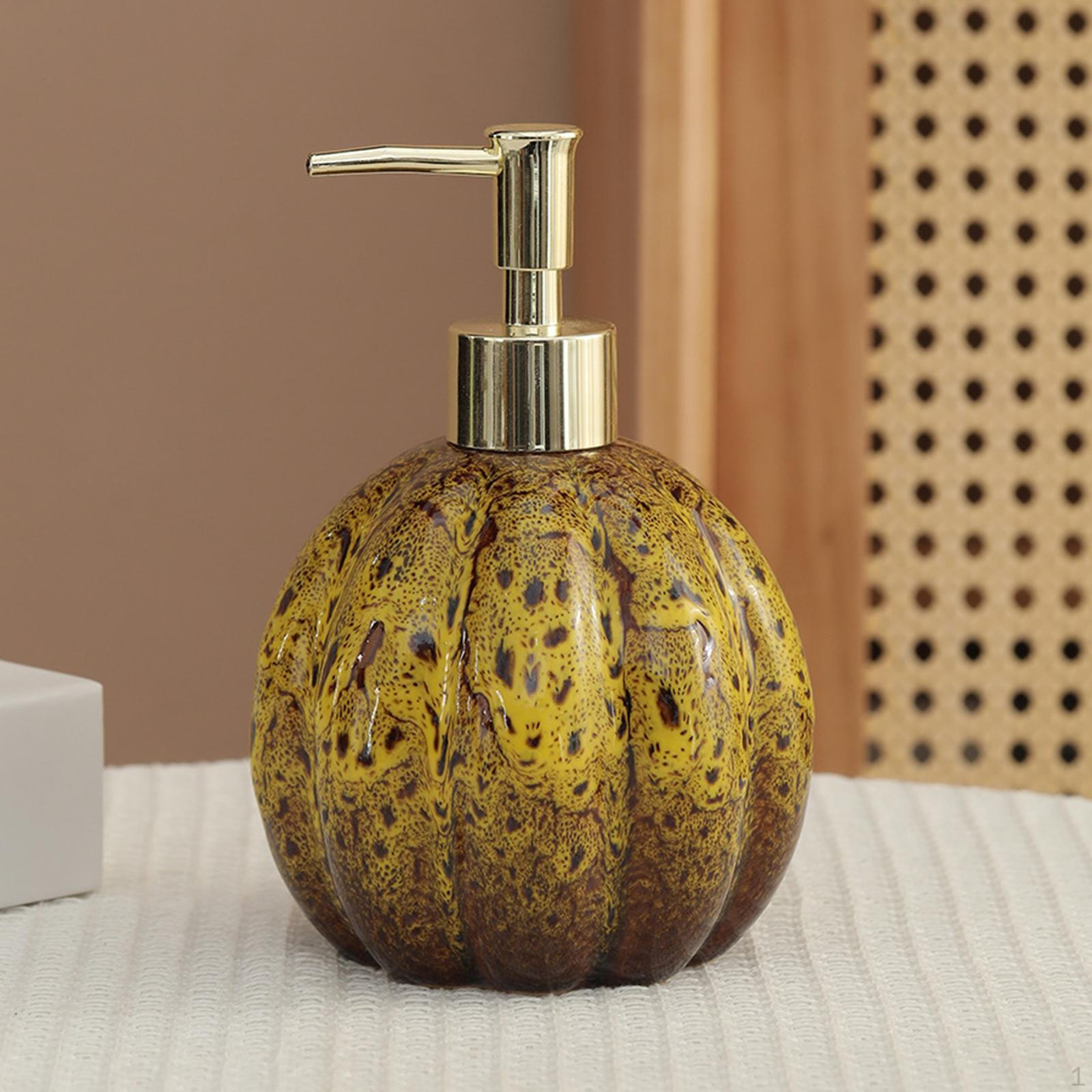 

Хелловін Гарбуз Дозатор для мила Осінній Рідкий для рук Модний Декор Легкий Yellow