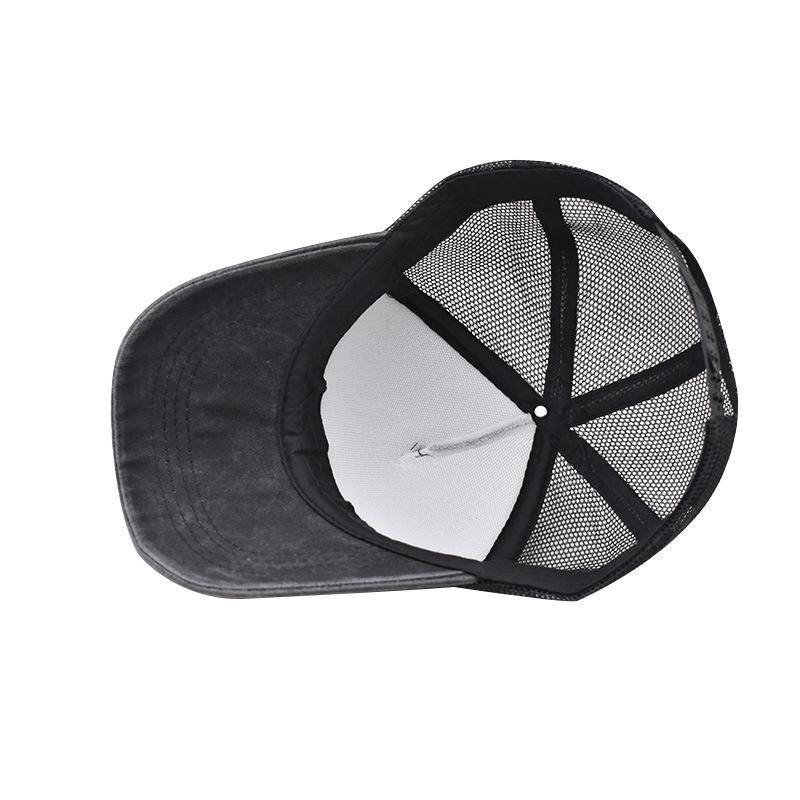 Femei Bărbați Pălărie de baseball de vară Pălărie de soare din plasă Pălărie de soare din bumbac spălat mozaic Căciuli de baseball de epocă Snapback