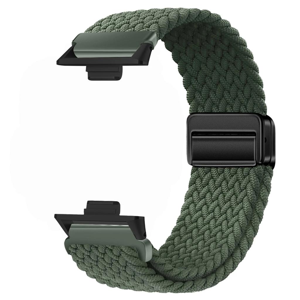 Magnetic Braided Nylon Loop Band for Xiaomi Redmi Watch 5 4 Strap Adjustable Sport Replacement Correa Bracelet Mi Band 9 8 Pro