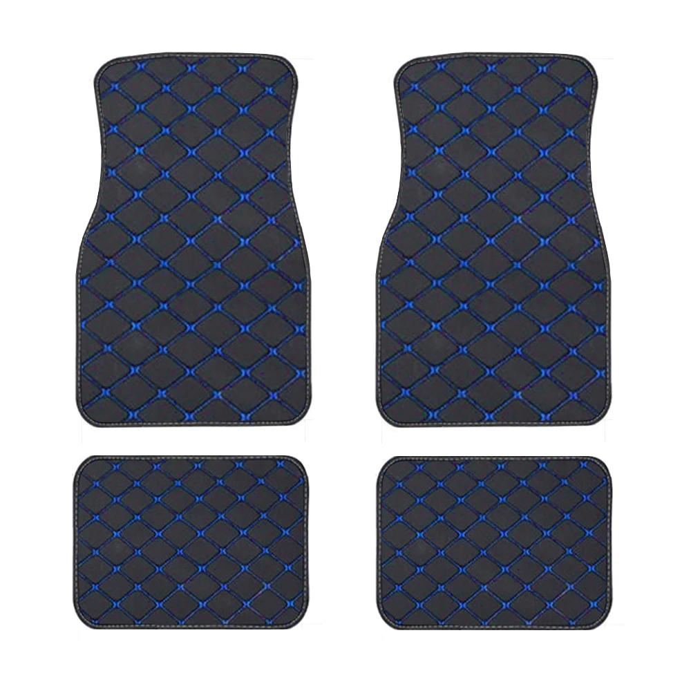 Universal Size Car Floor Mats for VW Golf Passat B5 B6 B7 B8 CC Touran Tiguan Toureg Touareg Phaeton T-ROC Car Accessories