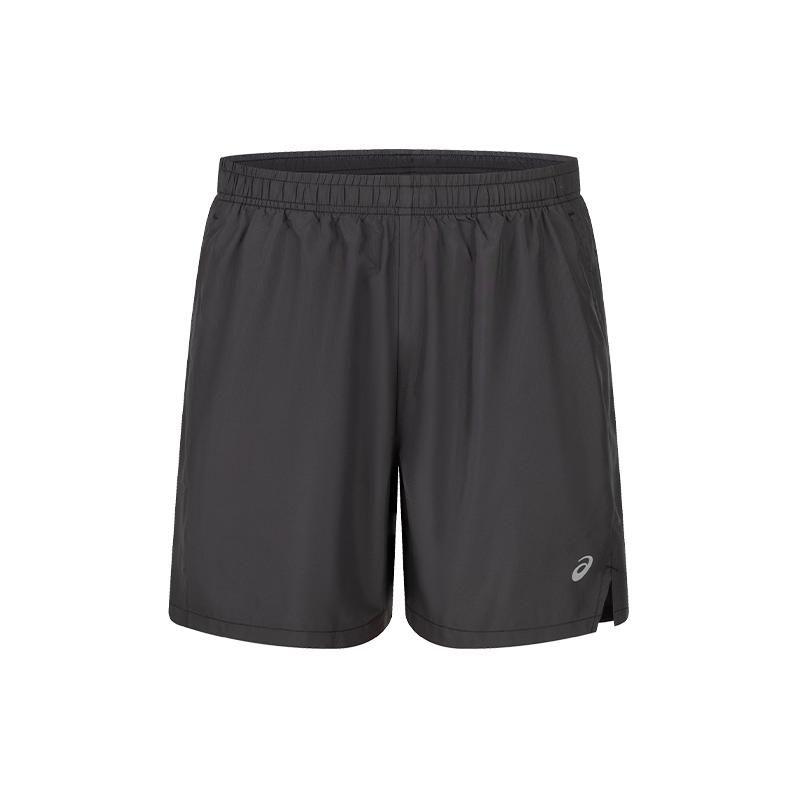 Asics Solid Mid-Waist Comfortable Sports Casual Shorts Women Bottoms Black 2012C900-001