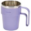 Captain Stag Ue 4946 Outdoor Cup Mug Cs Vacuum Double Stacking Mug 210ml Insulated Paper Cups Usable Purple