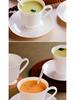 White Bone China Ceramic Latte & Tea Cup