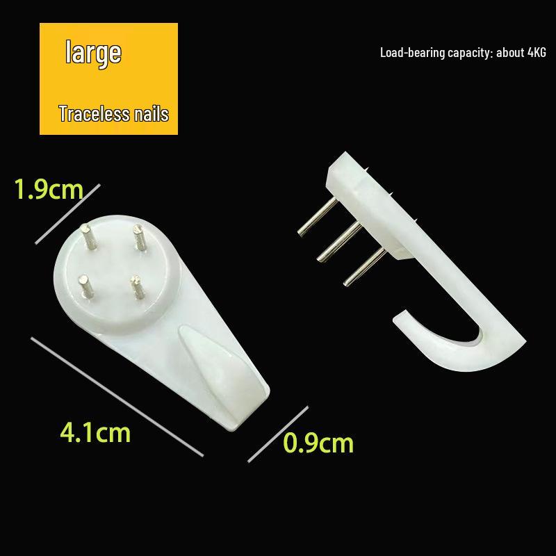 Small Invisible Seamless Wall Hooks for Picture Frames and Photo Walls