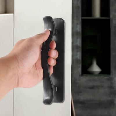 Tirador de puerta de plástico sin perforaciones Tirador autoadhesivo para armario Tiradores para puerta sin perforaciones
