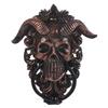 Gothic Horned God Skull Door Knocker Heavy Metal Wall Decor 13.5cm