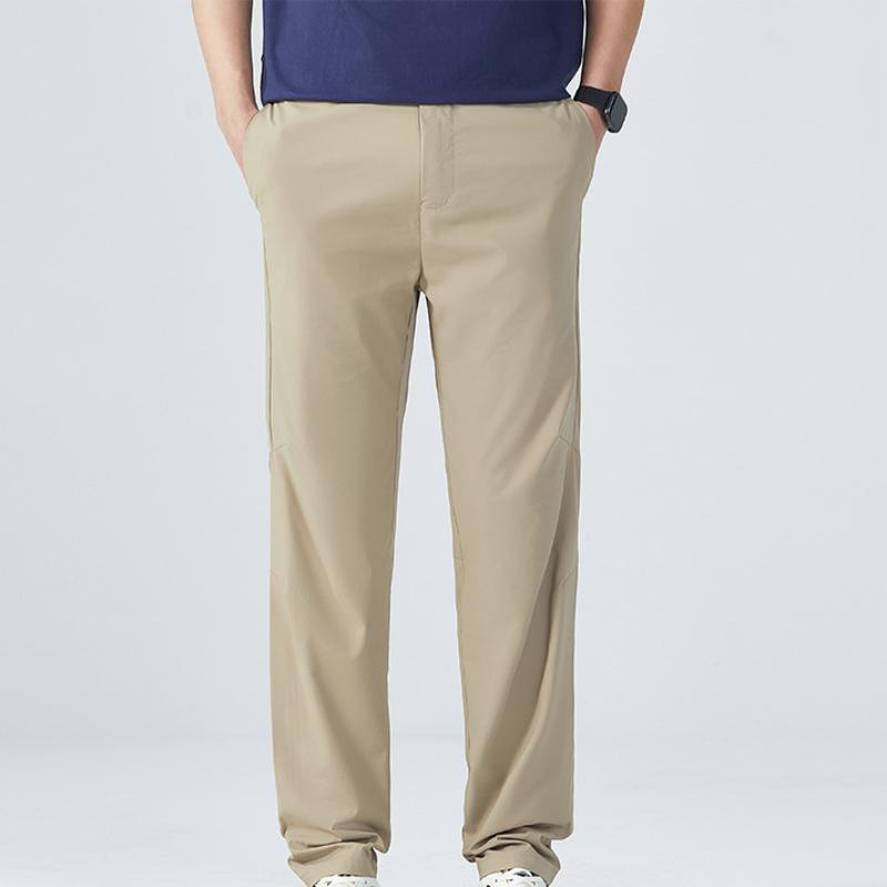Spring and Summer Straight Solid Color Thin Quick-drying Casual Pants Joker Suction.