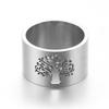 Vegetarian Ring Index Finger Ring Jewelry Hollow Tree of Life Ring, Women's Simple Ring Personalized Accessories 2026