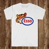 Esso Olie Tijger Heren Wit Maat S-5XL