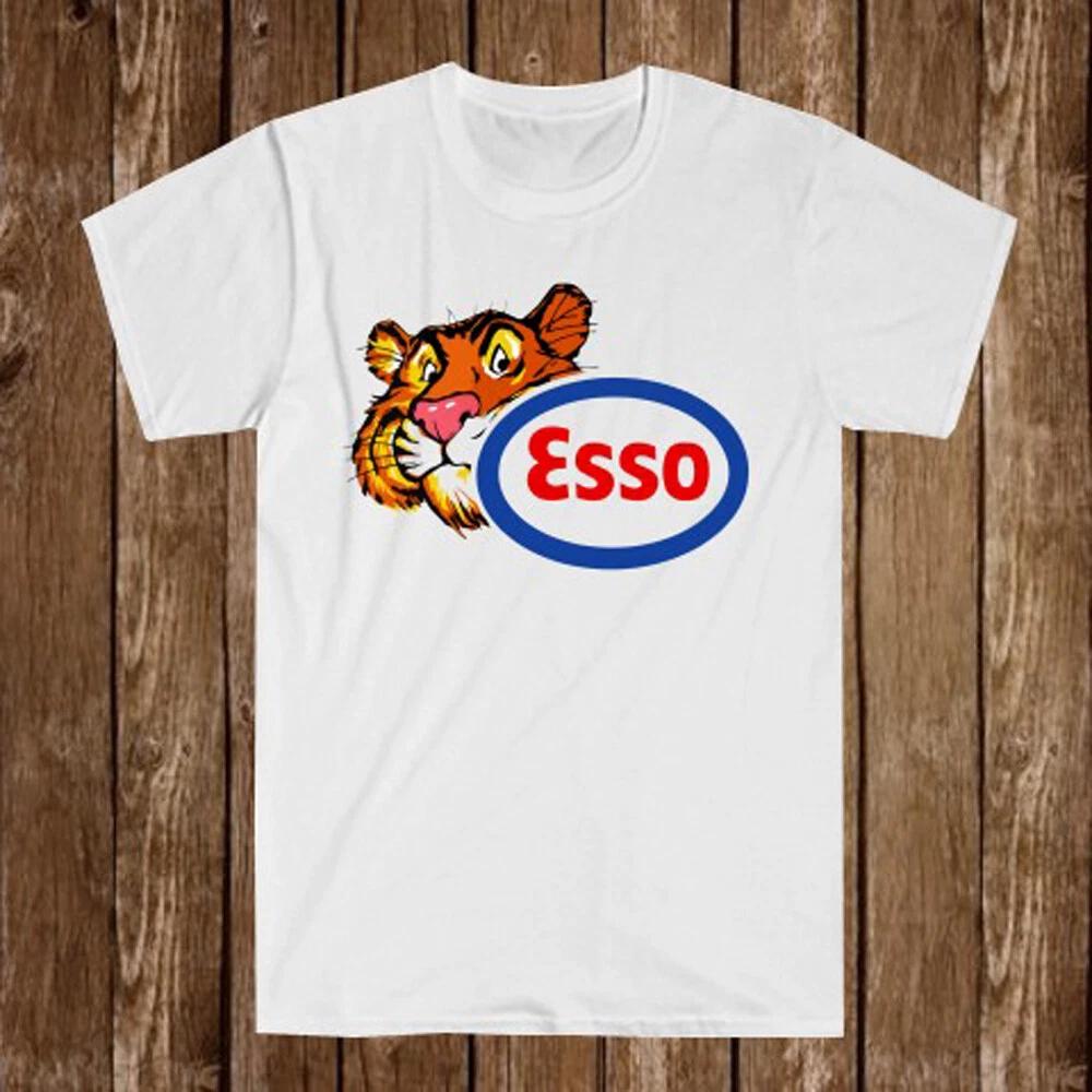 

Esso Oil Тигр Мужская Белая Размер S-5XL 4XL