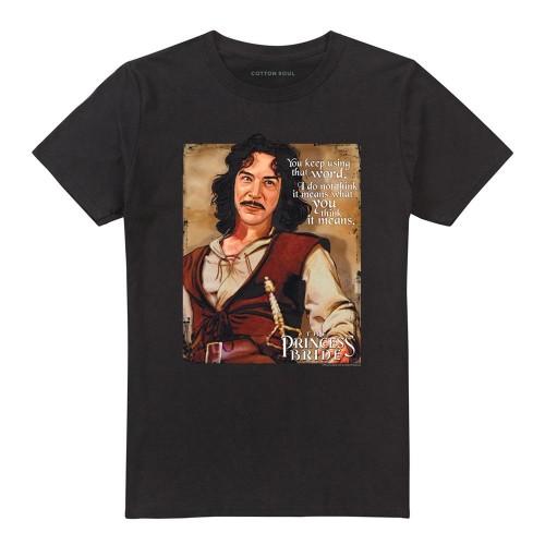 The Princess Bride Unisex Adult Word T-Shirt