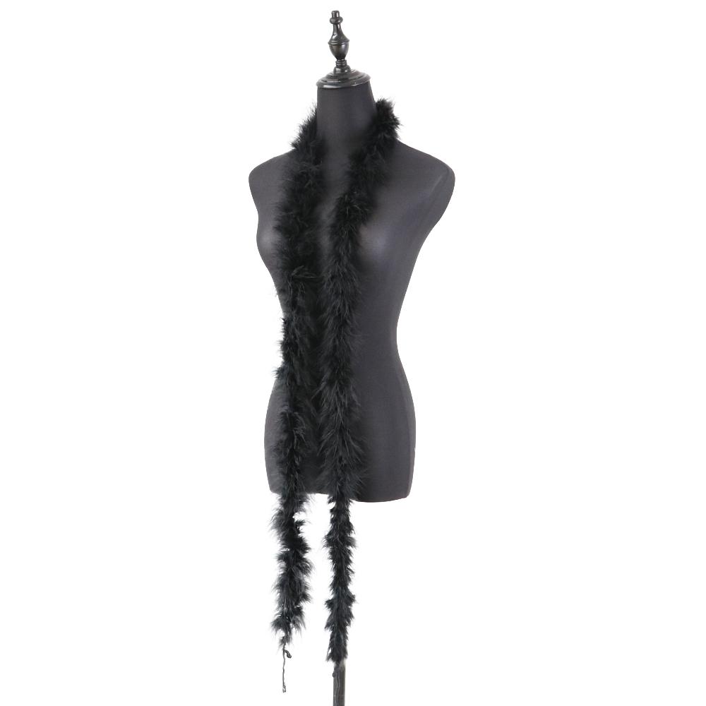 2Meters Colorful Marabou Turkey Feathers Boa 20G High Quality Plumes Shawl For Home Party Wedding Dress Decoration Feather Scarf