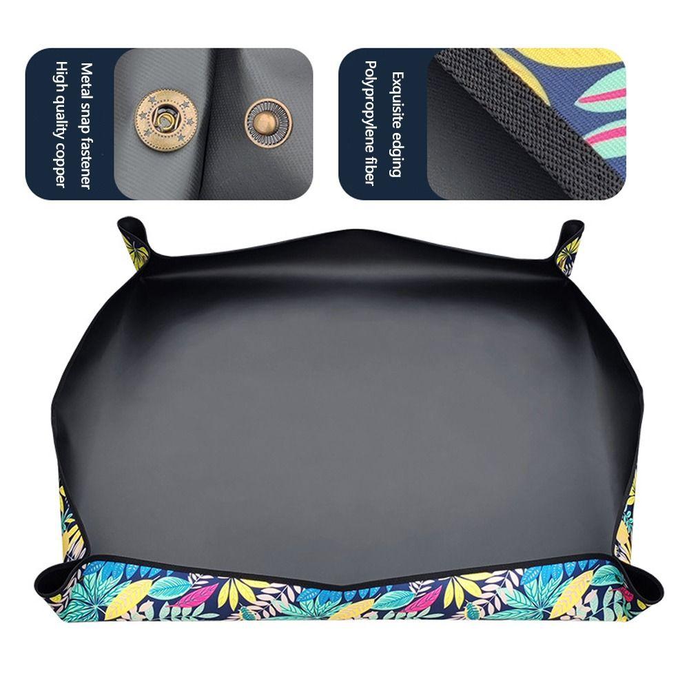 

Foldable Gardening Mat Printed Oxford Change Pots High Quality Plant Transplant Mat