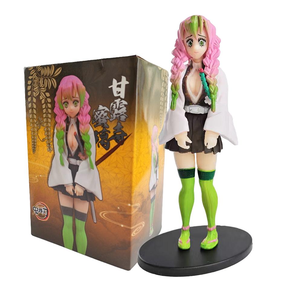 Figurină de Acțiune Anime Demon Slayer - Kamado Tanjirou cu Agatsuma Zenitsu și Nezuko Model PVC Jucării Kimetsu No Yaiba Războinici