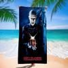 Classic H-Hellraiser Horror Movie Beach Towel Colorful Bath Towels for Girl Microfiber Quick Dry Sand Free Beach Yoga Spa