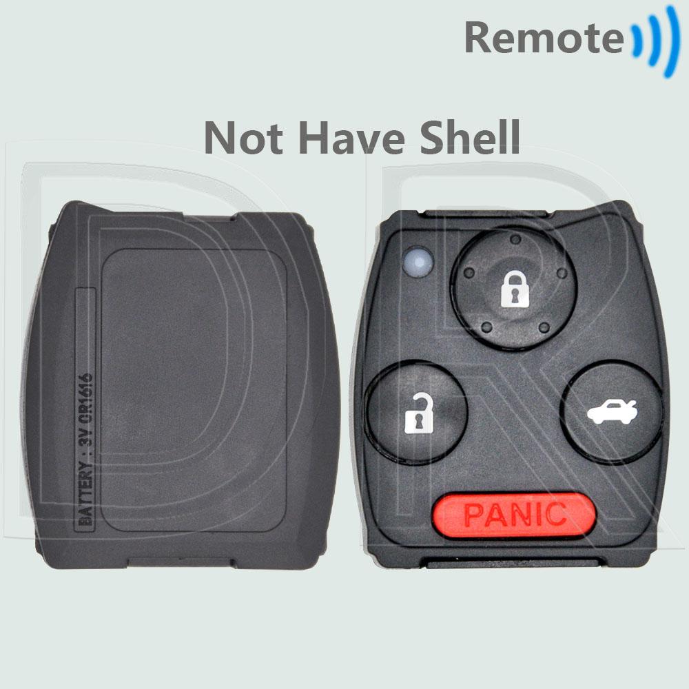 DR S0084-A 313.8MHz S0087-A 433.9MHz ID46 PCF7961 Car Remote Key For Honda Accord Pilot CR-V HR-V Fit City Odyssey Jazz