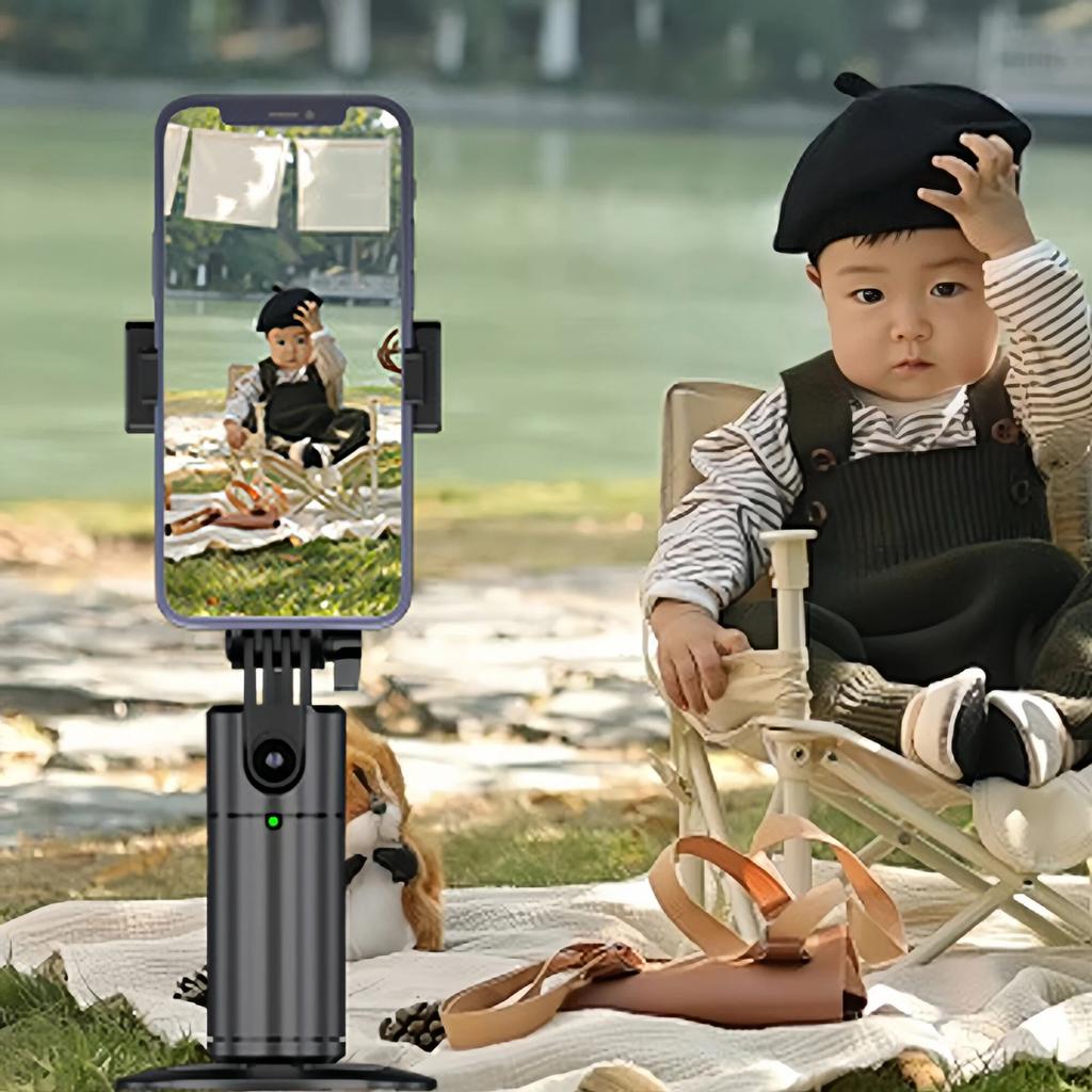 Auto Face Tracking Auto Tracking Gimbal 360° Rotating Intelligent Smartphone Gimbal Stabilizer Smart Automatic