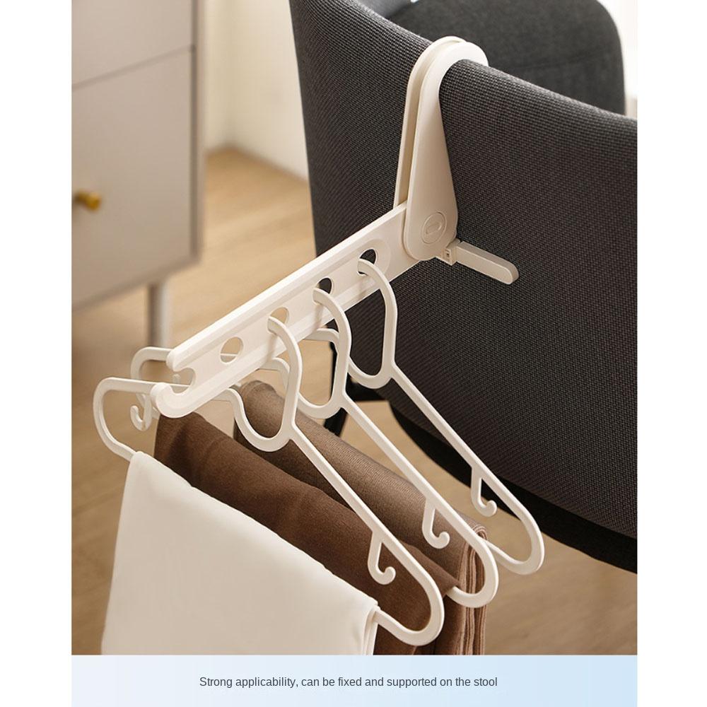 Angle Adjustable Clothes Hanger Five-hole Clothes Drying Artifact New Clothes Drying Rack  Hotels