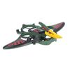 Remote Control Airplane Fighter 2.4Ghz Gravity Sensing Hovering Foam RC Airplanes Quadcopter Green