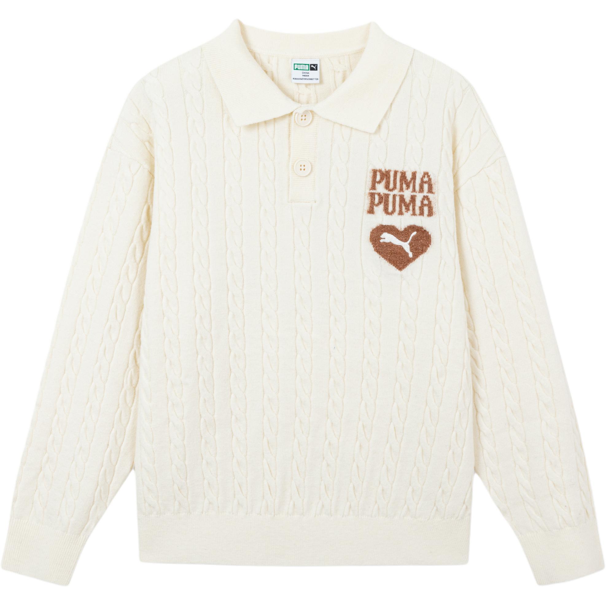 PUMA Kids Sweaters Polo Collar Moderate 353126103201-10301 110