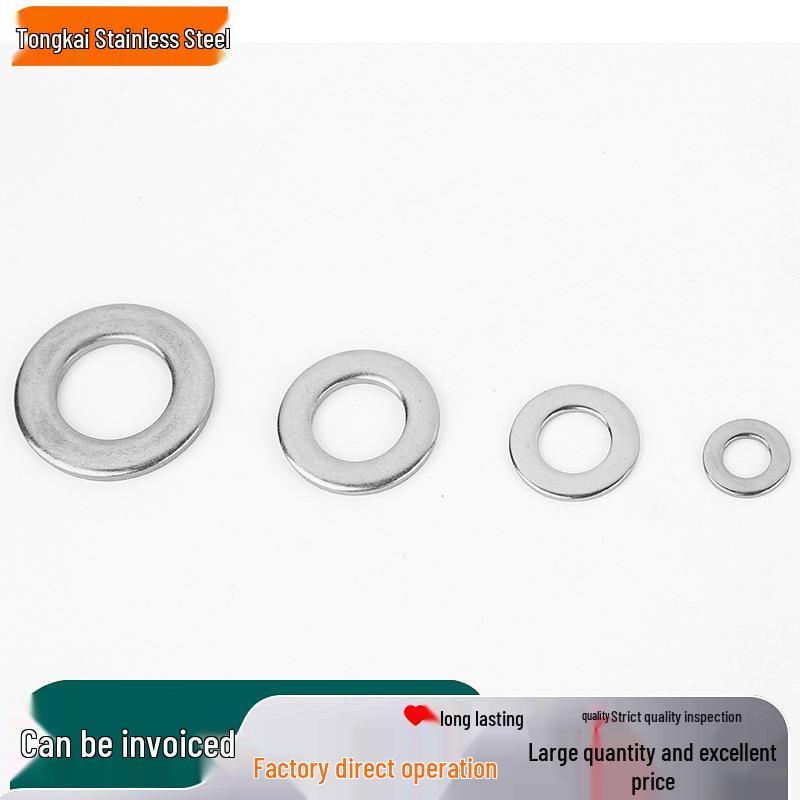 Thickened Stainless Steel Flat Washer - Complete Specifications