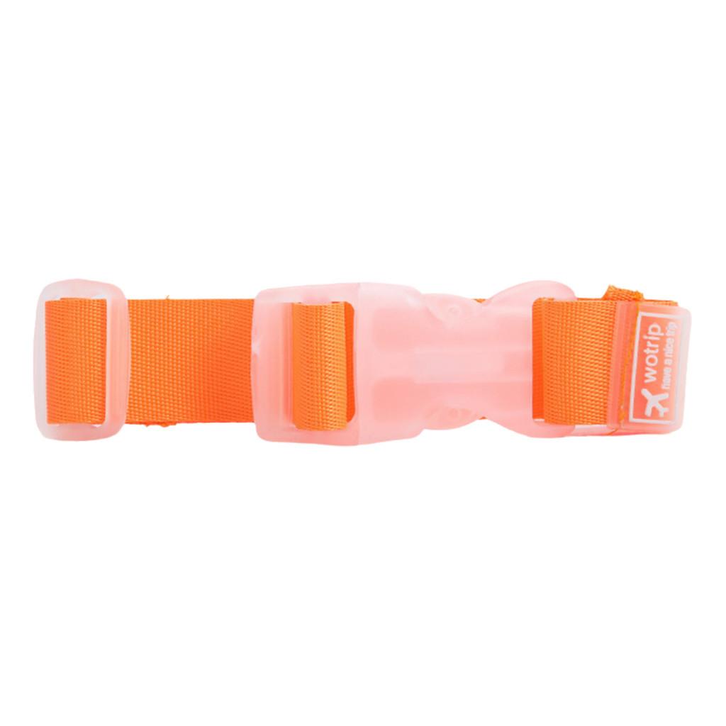 Travel Luggage Nylon Strap With Secure Buckle Multiple Colors Anti Loss Durable