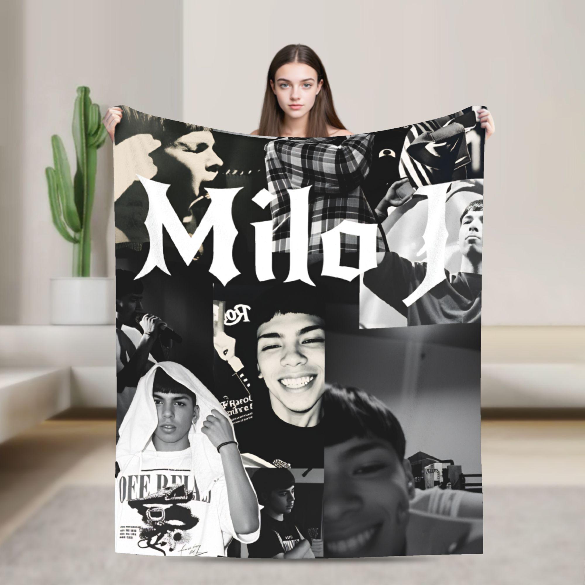 Rapper Milo J 111 Blanket Quality Soft Throw Blanket Winter Travel Office Couch Chair Sofa Bed Fashion Bedspread 30x40in