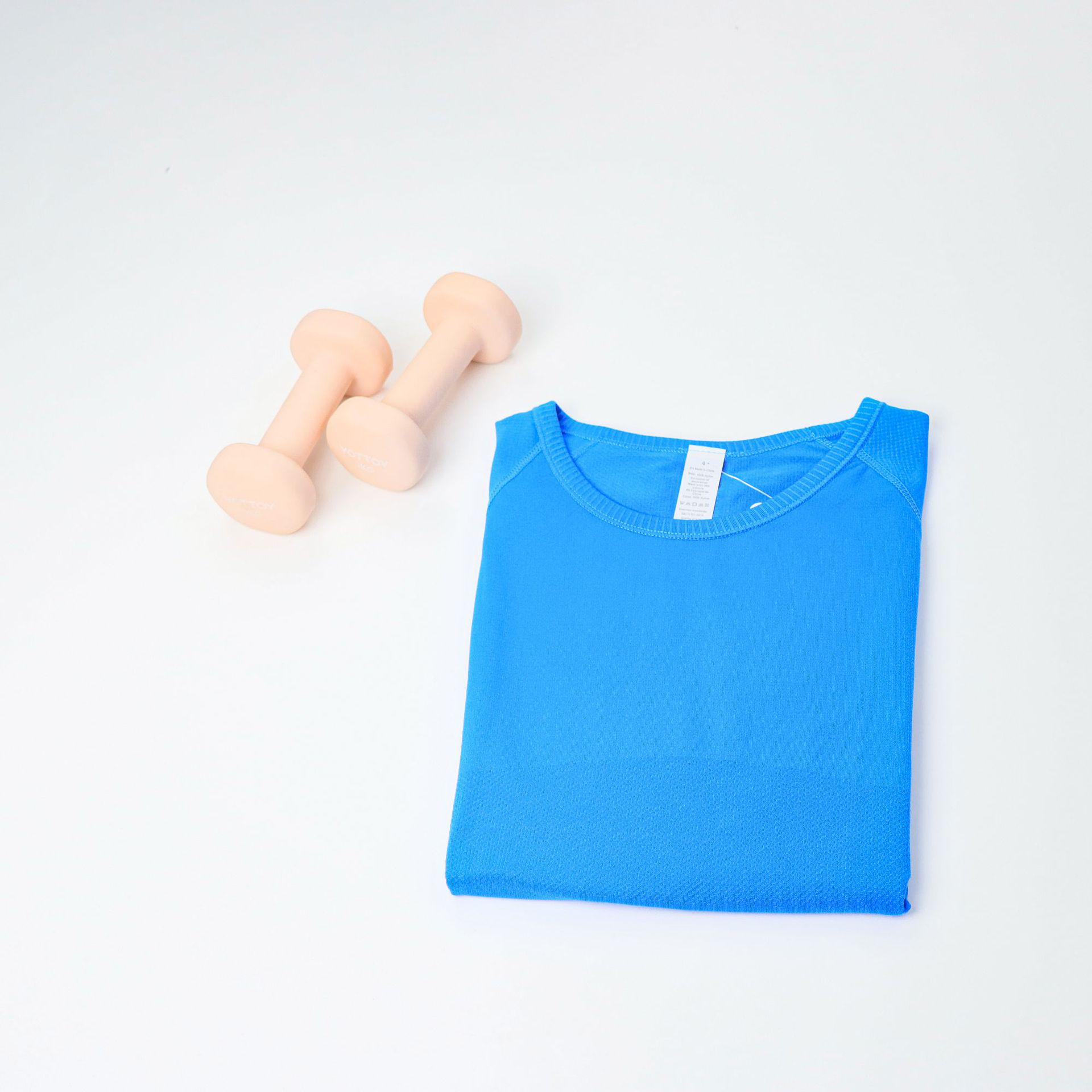 

In Stock: Women s LU3.0 Short Sleeve Round Neck Yoga & Running Slim Fit T-Shirt XXL