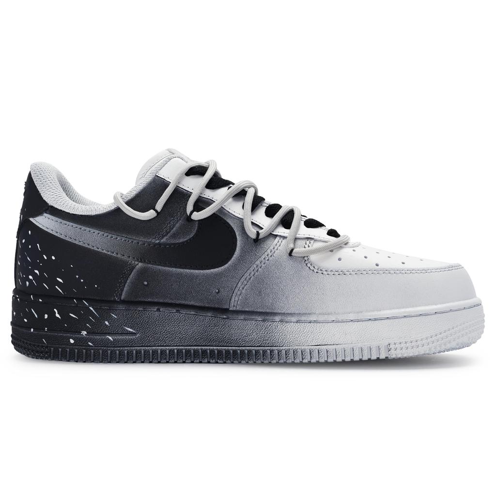 Nike Air Force 1 Low 811 Manufacturing, Black And White, Fireworks Low top Skateboard Shoes Men's Black White Gray CW2288-111(Team80-)