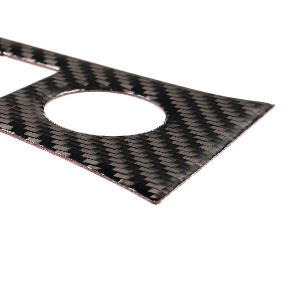 Middle Air Vent Outlet Cover Trim For 2007-2013 Infiniti G37 Real Carbon Fiber