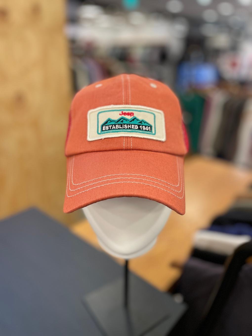 Jeep Jeep Square Wappen Mesh Cap JM2GCU407 _ pink