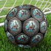 Adventure Emblem Round Football Size 5 Adult Ball Suitable for Training Matches and Outdoor Team.